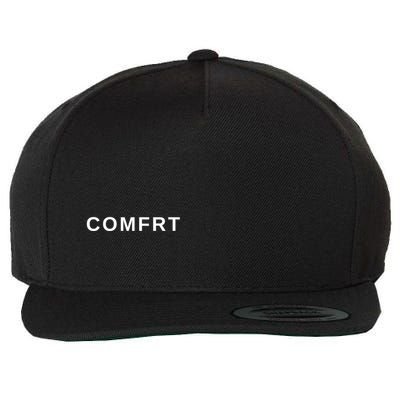 Comfrt Cosy Minimalist Design Wool Snapback Cap