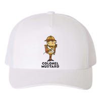 Clue Colonel Mustard Retro Poster Yupoong Adult 5-Panel Trucker Hat