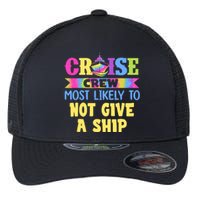 Cruise Crew Most Likely To Be Not Give A Ship Tie Dye Flexfit Unipanel Trucker Cap