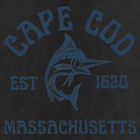 Cape Cod Massachusetts Fishing Marlin Fish Beach Boating Meaningful Gift Adult Drive Performance Visor