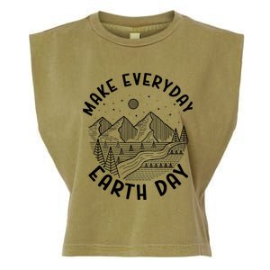 Climate Change Make Everyday Earth Day Save The Planet Garment-Dyed Women's Muscle Tee