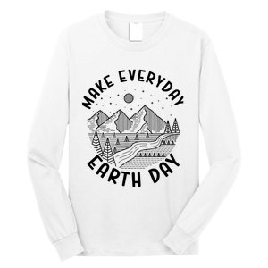 Climate Change Make Everyday Earth Day Save The Planet Long Sleeve Shirt