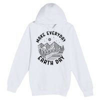 Climate Change Make Everyday Earth Day Save The Planet Premium Pullover Hoodie