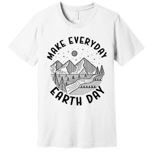 Climate Change Make Everyday Earth Day Save The Planet Premium T-Shirt