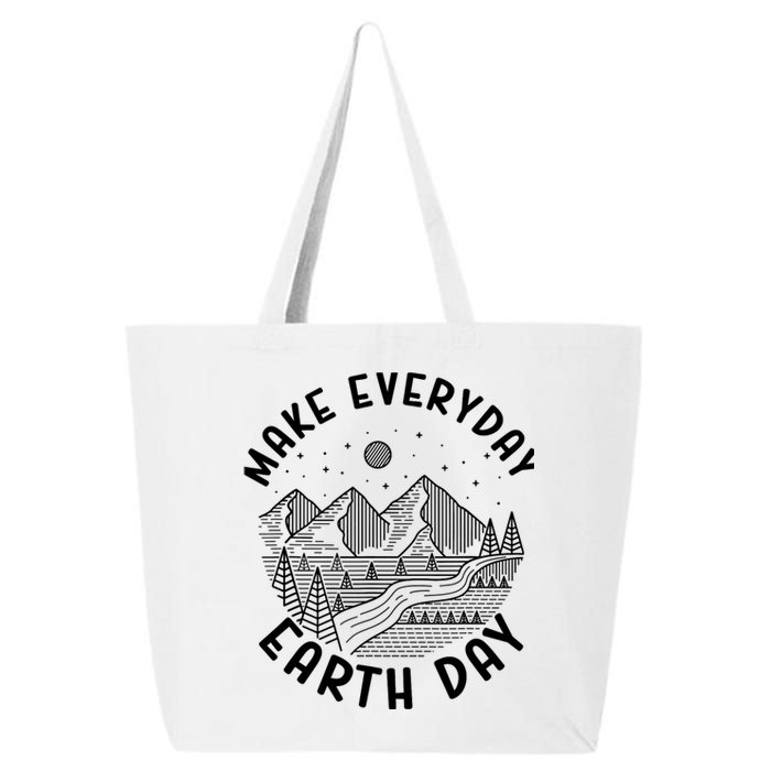 Climate Change Make Everyday Earth Day Save The Planet 25L Jumbo Tote