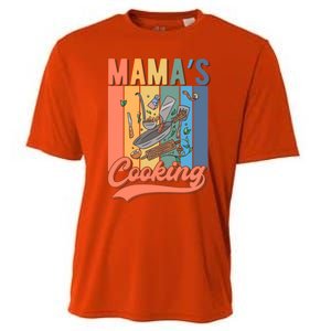 Culinary Cooking Mom Gift Mamas Cooking Gift Cooling Performance Crew T-Shirt