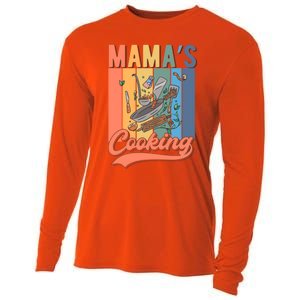 Culinary Cooking Mom Gift Mamas Cooking Gift Cooling Performance Long Sleeve Crew