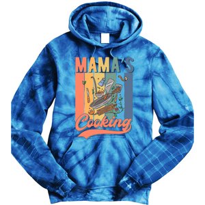 Culinary Cooking Mom Gift Mamas Cooking Gift Tie Dye Hoodie