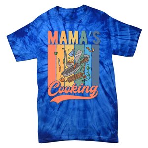 Culinary Cooking Mom Gift Mamas Cooking Gift Tie-Dye T-Shirt