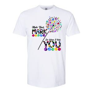 Cute Colorful Make Your Mark See Where It Takes You International Dot Day Softstyle CVC T-Shirt