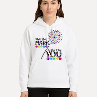 Cute Colorful Make Your Mark See Where It Takes You International Dot Day Hoodie