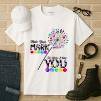 Cute Colorful Make Your Mark See Where It Takes You International Dot Day Tall T-Shirt