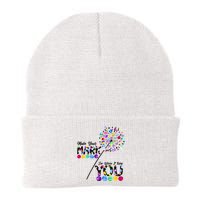 Cute Colorful Make Your Mark See Where It Takes You International Dot Day Beanie