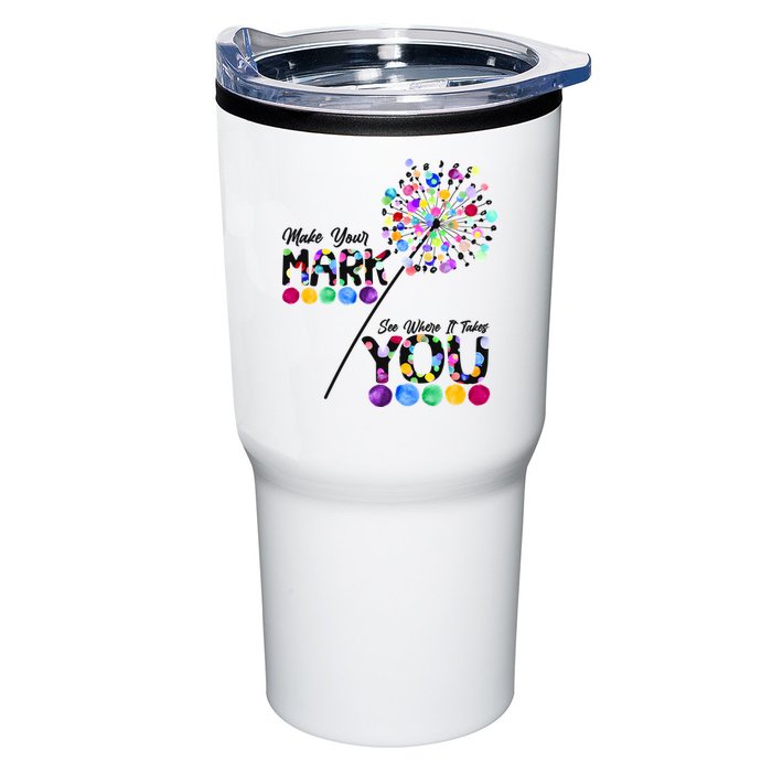 Cute Colorful Make Your Mark See Where It Takes You International Dot Day Tumbler