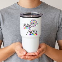 Cute Colorful Make Your Mark See Where It Takes You International Dot Day Tumbler