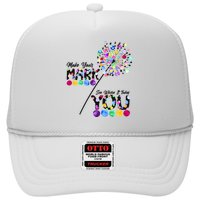 Cute Colorful Make Your Mark See Where It Takes You International Dot Day Hat
