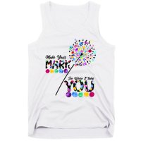 Cute Colorful Make Your Mark See Where It Takes You International Dot Day Tank Top