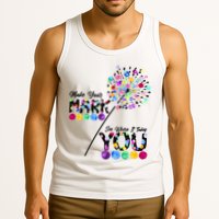 Cute Colorful Make Your Mark See Where It Takes You International Dot Day Tank Top