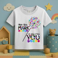 Cute Colorful Make Your Mark See Where It Takes You International Dot Day Toddler T-Shirt