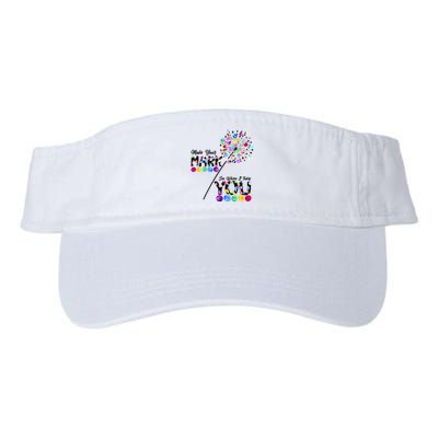 Cute Colorful Make Your Mark See Where It Takes You International Dot Day Visor