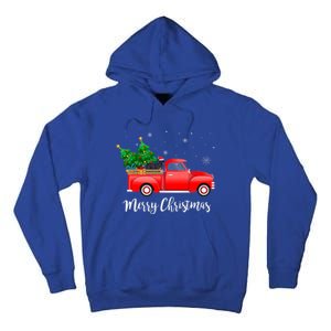 Cane Corso Mastiff Red Truck Christmas Tree Xmas Dog Lover Gift Tall Hoodie