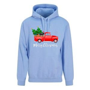 Cane Corso Mastiff Red Truck Christmas Tree Xmas Dog Lover Gift Unisex Surf Hoodie