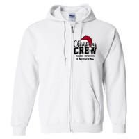 Christmas Crew Making Memories Together Matching Family Full Zip Hoodie