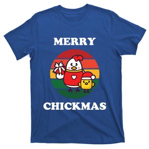 Cute Chicken Merry Chickmas Funny Xmas Pet Baby Chick Family Gift T-Shirt