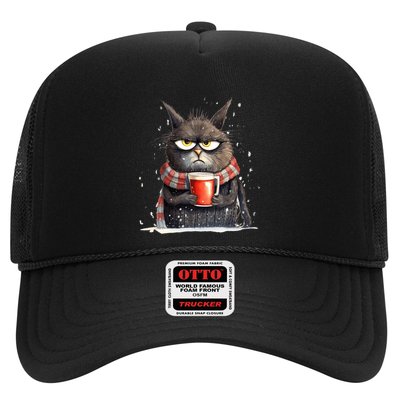 Christmas Cat Mulled Wine Trucker Hat