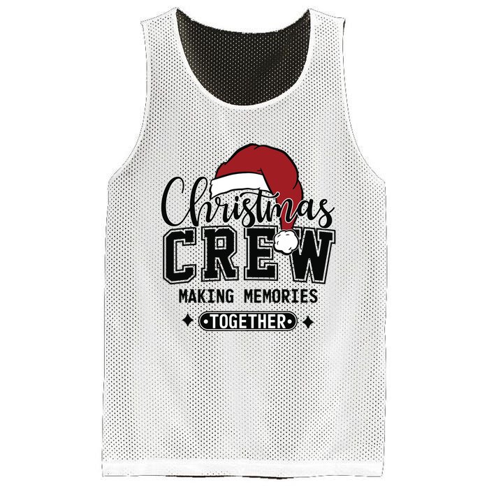 Christmas Crew Making Memories Together Matching Family Mesh Reversible Basketball Jersey Tank