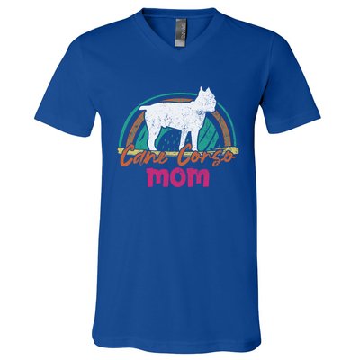 Cane Corso Mom Gift Cane Corso Dog Meaningful Gift V-Neck T-Shirt