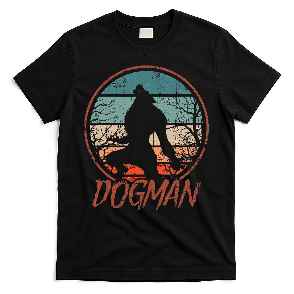 Cryptids Cryptozoology Monsters State of Michigan Dogman T-Shirt