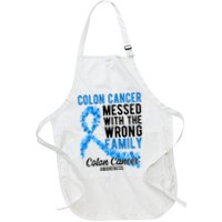 Colon Cancer Messed With Wrong Family Colon Cancer Awareness Apron