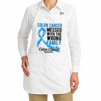 Colon Cancer Messed With Wrong Family Colon Cancer Awareness Apron