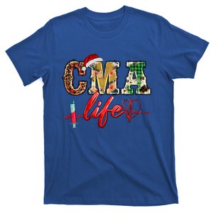 Christmas Certified Medical Assistant Cma Life Santa Squad Gift T-Shirt