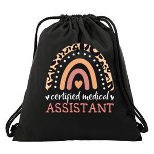 CMA Certified Medical Assistant Rainbow Nurse Registered RMA Drawstring Bag