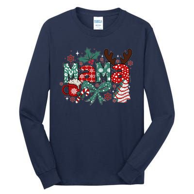 Cute Christmas Mama Tall Long Sleeve T-Shirt