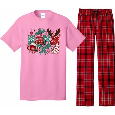 Cute Christmas Mama Pajama Set