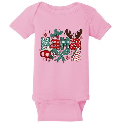 Cute Christmas Mama Baby Bodysuit