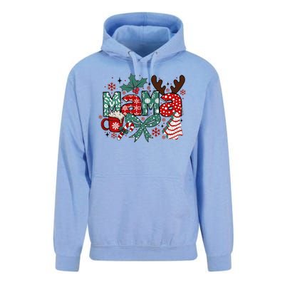 Cute Christmas Mama Unisex Surf Hoodie