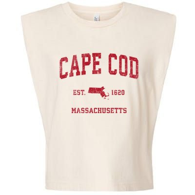 Cape Cod Massachusetts Ma Vintage Sports Garment-Dyed Women's Muscle Tee