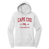 Cape Cod Massachusetts Ma Vintage Sports Women's Pullover Hoodie