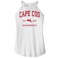 Cape Cod Massachusetts Ma Vintage Sports Women's Perfect Tri Rocker Tank