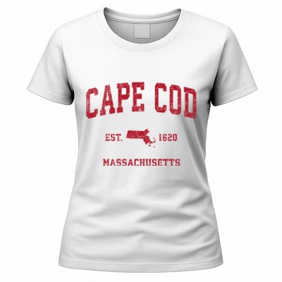 Cape Cod Massachusetts Ma Vintage Sports Women's T-Shirt