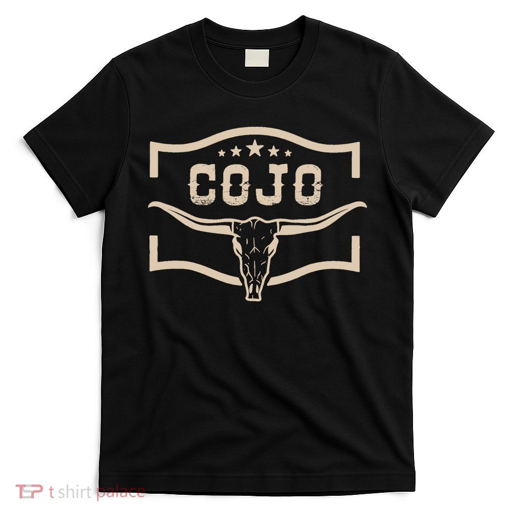 Cojo Country Music Cow Skull, Western Skull T-Shirt