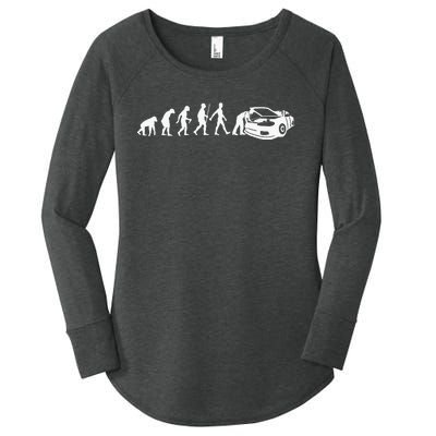 Cool Car Mechanic For Dad Car Garage Car Mechanic Women's Perfect Tri Tunic Long Sleeve Shirt