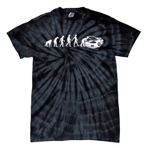 Cool Car Mechanic For Dad Car Garage Car Mechanic Tie-Dye T-Shirt