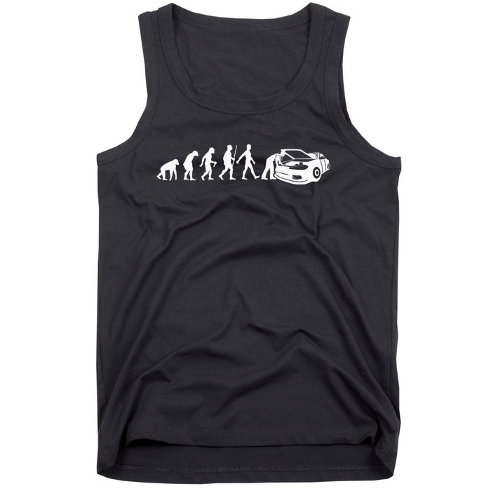 Cool Car Mechanic For Dad Car Garage Car Mechanic Tank Top