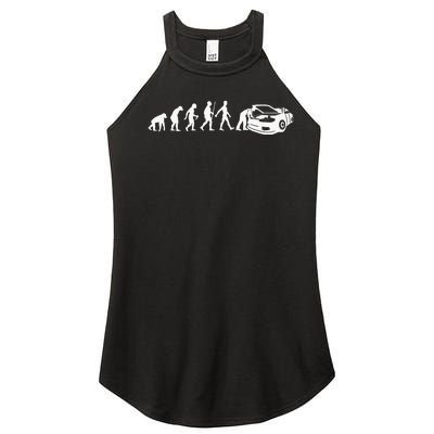 Cool Car Mechanic For Dad Car Garage Car Mechanic Women’s Perfect Tri Rocker Tank