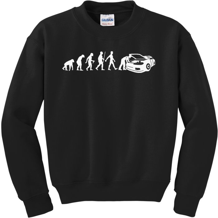 Cool Car Mechanic For Dad Car Garage Car Mechanic Kids Sweatshirt